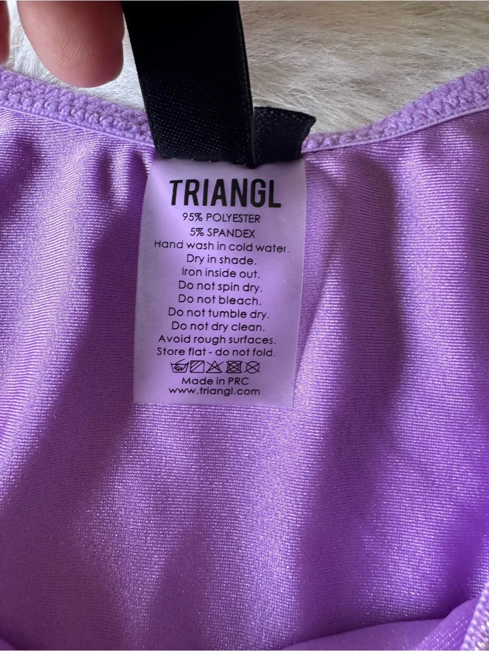 triangl swimwear Purple Bikini Bottom